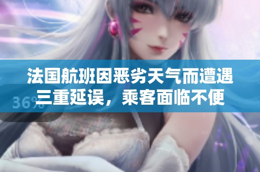 法国航班因恶劣天气而遭遇三重延误，乘客面临不便