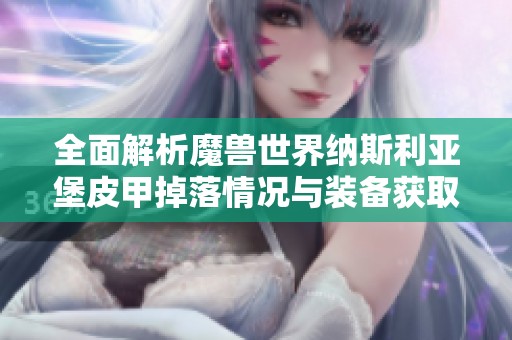 全面解析魔兽世界纳斯利亚堡皮甲掉落情况与装备获取途径攻略