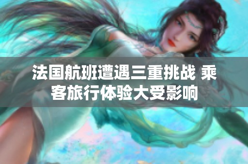法国航班遭遇三重挑战 乘客旅行体验大受影响