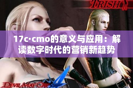 17c·cmo的意义与应用：解读数字时代的营销新趋势
