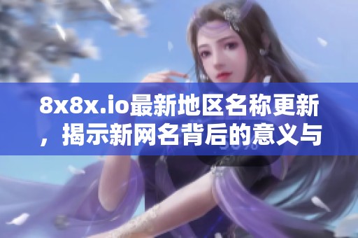 8x8x.io最新地区名称更新，揭示新网名背后的意义与影响