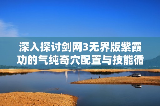 深入探讨剑网3无界版紫霞功的气纯奇穴配置与技能循环使用技巧解析