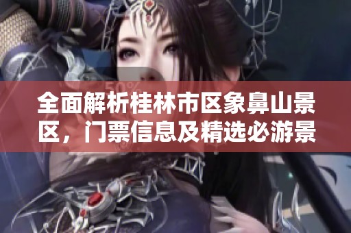 全面解析桂林市区象鼻山景区，门票信息及精选必游景点推荐指南