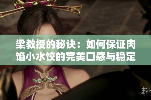 梁教授的秘诀：如何保证肉馅小水饺的完美口感与稳定性