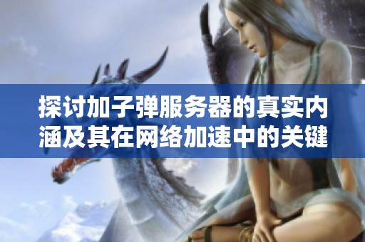 探讨加子弹服务器的真实内涵及其在网络加速中的关键技术原理
