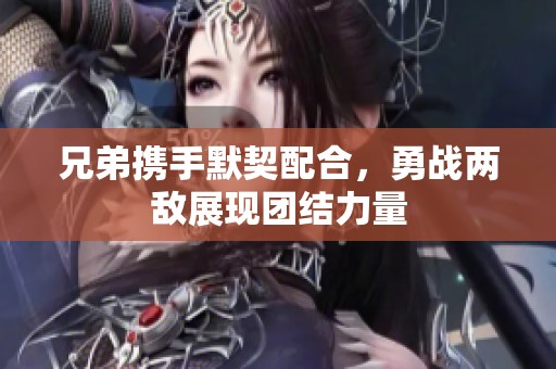 兄弟携手默契配合，勇战两敌展现团结力量