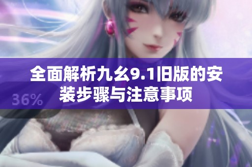 全面解析九幺9.1旧版的安装步骤与注意事项