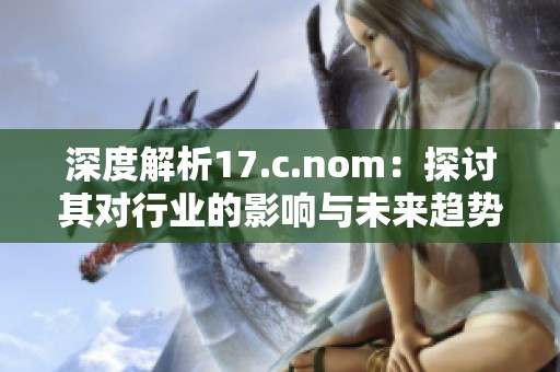 深度解析17.c.nom：探讨其对行业的影响与未来趋势