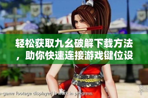 轻松获取九幺破解下载方法，助你快速连接游戏键位设置
