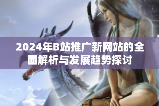 2024年B站推广新网站的全面解析与发展趋势探讨