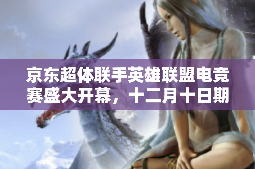 京东超体联手英雄联盟电竞赛盛大开幕，十二月十日期待与你相见！