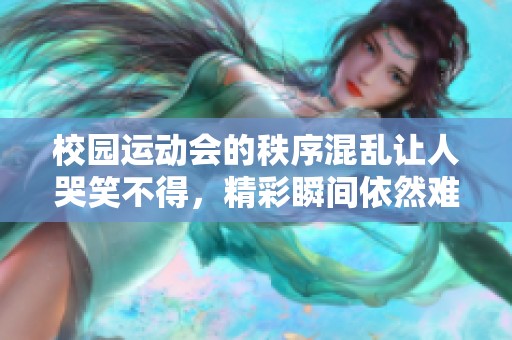 校园运动会的秩序混乱让人哭笑不得，精彩瞬间依然难忘