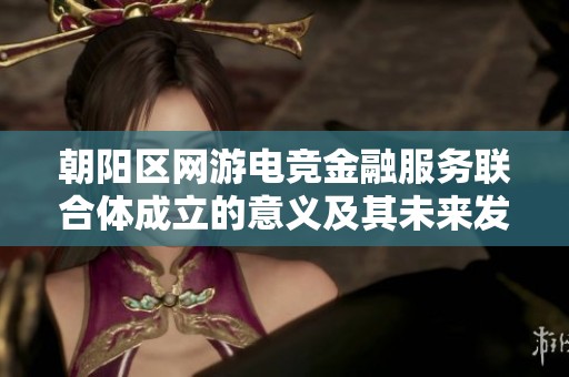 朝阳区网游电竞金融服务联合体成立的意义及其未来发展前景分析