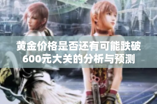黄金价格是否还有可能跌破600元大关的分析与预测