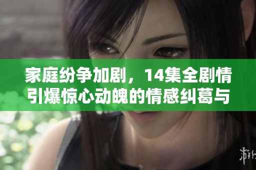 家庭纷争加剧，14集全剧情引爆惊心动魄的情感纠葛与冲突