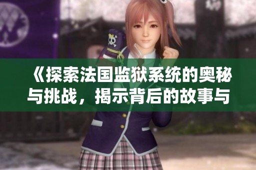 《探索法国监狱系统的奥秘与挑战，揭示背后的故事与现实》