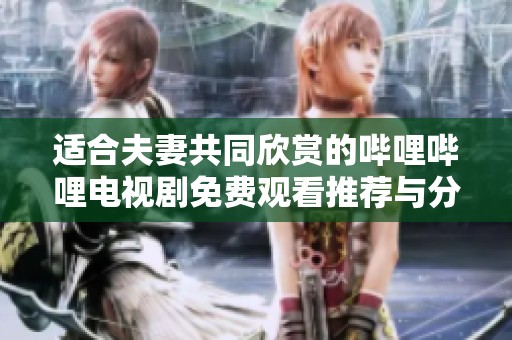 适合夫妻共同欣赏的哔哩哔哩电视剧免费观看推荐与分享