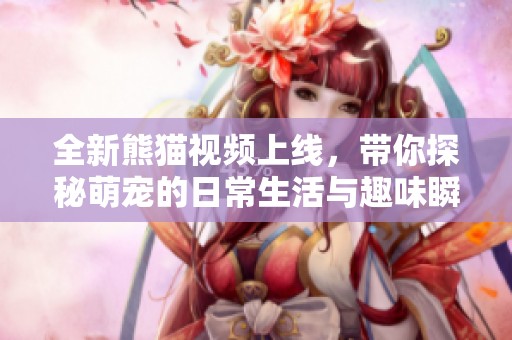 全新熊猫视频上线，带你探秘萌宠的日常生活与趣味瞬间