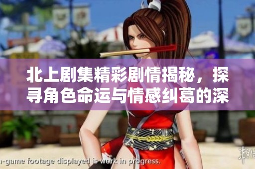 北上剧集精彩剧情揭秘，探寻角色命运与情感纠葛的深度交织